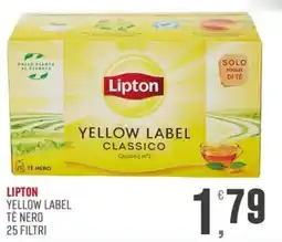 Marketpiù Lipton Yellow Label Tè Nero offerta