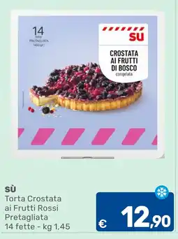 C+C Cash and Carry SU Torta Crostata ai Frutti Rossi Pretagliata offerta