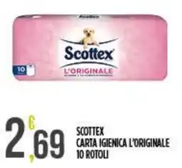 Netto Supermercati Scottex carta igienica l'originale offerta