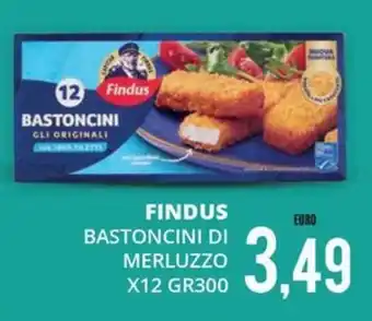 Mazzeo Supermercati Findus bastoncini di merluzzo offerta