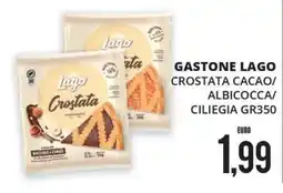 Mazzeo Supermercati Gastone Lago Crostata offerta