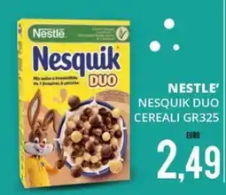 Mazzeo Supermercati Nestlé Nesquik Duo offerta