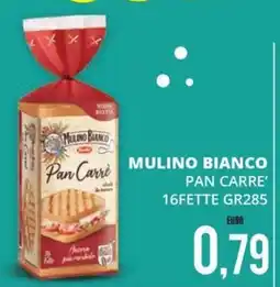 Mazzeo Supermercati Mulino Bianco Pan Carre' offerta