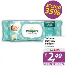 DiMeglio Salviette Baby-Dry Pampers offerta