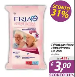 DiMeglio Salviette Igiene Intima effetto rinfrescante Fria Senior offerta