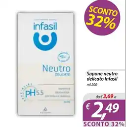 DiMeglio Sapone neutro delicato Infasil offerta