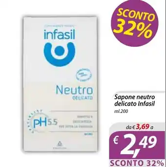 Sapone neutro delicato Infasil