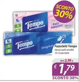DiMeglio Fazzoletti Tempo classici-pelli sensibili offerta