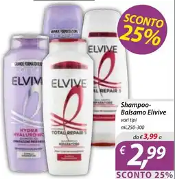 DiMeglio Shampoo-Balsamo Elvive offerta