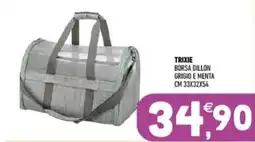Ayoka Trixie borsa dillon grigio e menta offerta