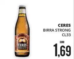 Mazzeo Supermercati Ceres birra strong offerta