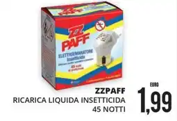 Mazzeo Supermercati Ricarica liquida insetticida ZZPAFF offerta