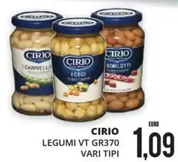 Mazzeo Supermercati Cirio legumi vari tipi offerta