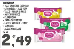 Ayoka Inodorina maxi salviette detergenti offerta