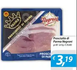 DiMeglio Prosciutto di Parma Negroni offerta