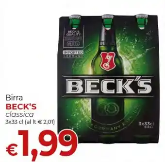 Birra BECK'S classica