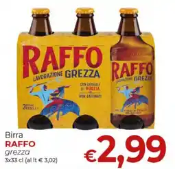 Maxi Nonna Isa Birra RAFFO grezza offerta