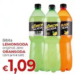 Maxi Nonna Isa Bibita LEMONSODA original, zero ORANSODA offerta