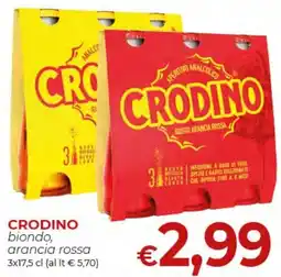 Maxi Nonna Isa Crodino arancia rossa offerta