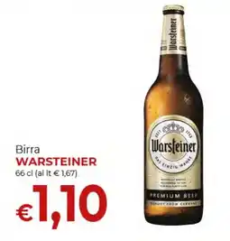 Maxi Nonna Isa Birra Warsteiner offerta
