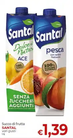 Maxi Nonna Isa Succo di frutta Santal offerta