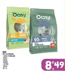 Ayoka Oasy dry cat original offerta