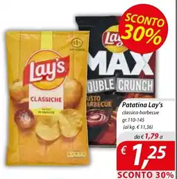 DiMeglio Patatina Lay's classica-barbecue offerta