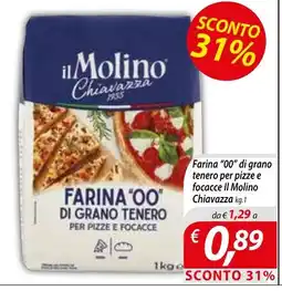 DiMeglio Farina "00" di grano tenero Il Molino Chiavazza offerta