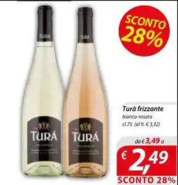 DiMeglio Turà frizzante bianco-rosato offerta