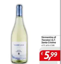 DiMeglio Vermentino di Toscana I.G.T. Santa Cristina offerta