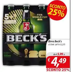 DiMeglio Birra Beck's offerta