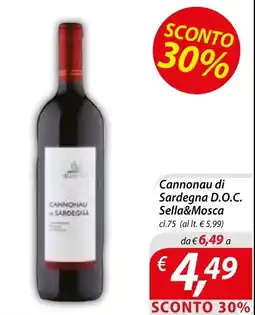 DiMeglio Cannonau di Sardegna D.O.C. Sella&Mosca offerta
