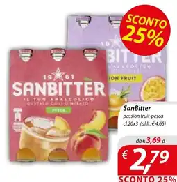 DiMeglio SanBitter passion fruit-pesca offerta