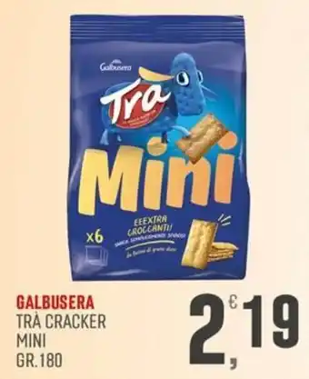 Marketpiù Galbusera Trà Cracker Mini offerta