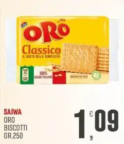 Marketpiù Saiwa Oro Biscotti offerta