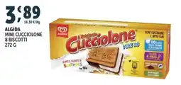 Gourmet Déco Algida mini cucciolone offerta