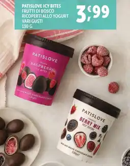Gourmet Déco Patislove icy bites frutti di bosco ricoperti allo yogurt offerta
