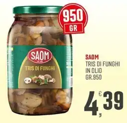 Marketpiù Saom tris di funghi offerta