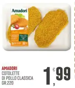 Marketpiù Amadori cotolette di pollo classica offerta