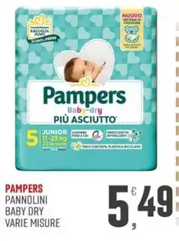 Marketpiù Pampers pannolini baby dry offerta