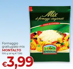 Maxi Nonna Isa Formaggio grattugiato mix Montalto offerta