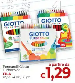 Maxi Nonna Isa Pennarelli Giotto Turbocolor offerta