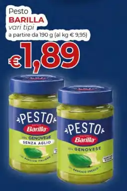 Maxi Nonna Isa Pesto Barilla offerta