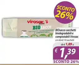 DiMeglio BIOsacco sacchetti biodegradabili e compostabili ViroSAC offerta