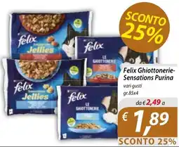 DiMeglio Felix Ghiottonerie-Sensations Purina offerta