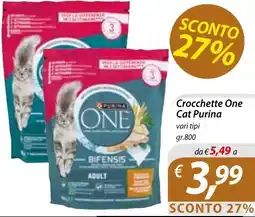 DiMeglio Crocchette One Cat Purina offerta