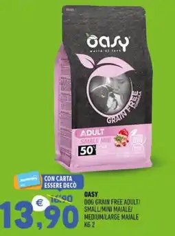 Ayoka Oasy dog grain free adult offerta