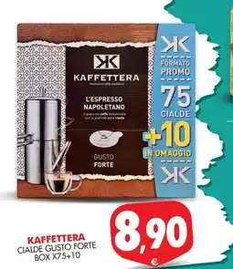 Mazzeo Supermercati Kaffettera cialde gusto forte offerta
