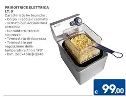 C+C Cash and Carry Friggitrice elettrica LT. 8 offerta