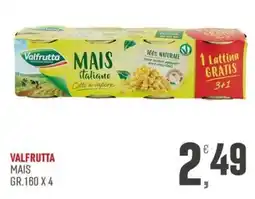 Marketpiù Valfrutta Mais italiano offerta